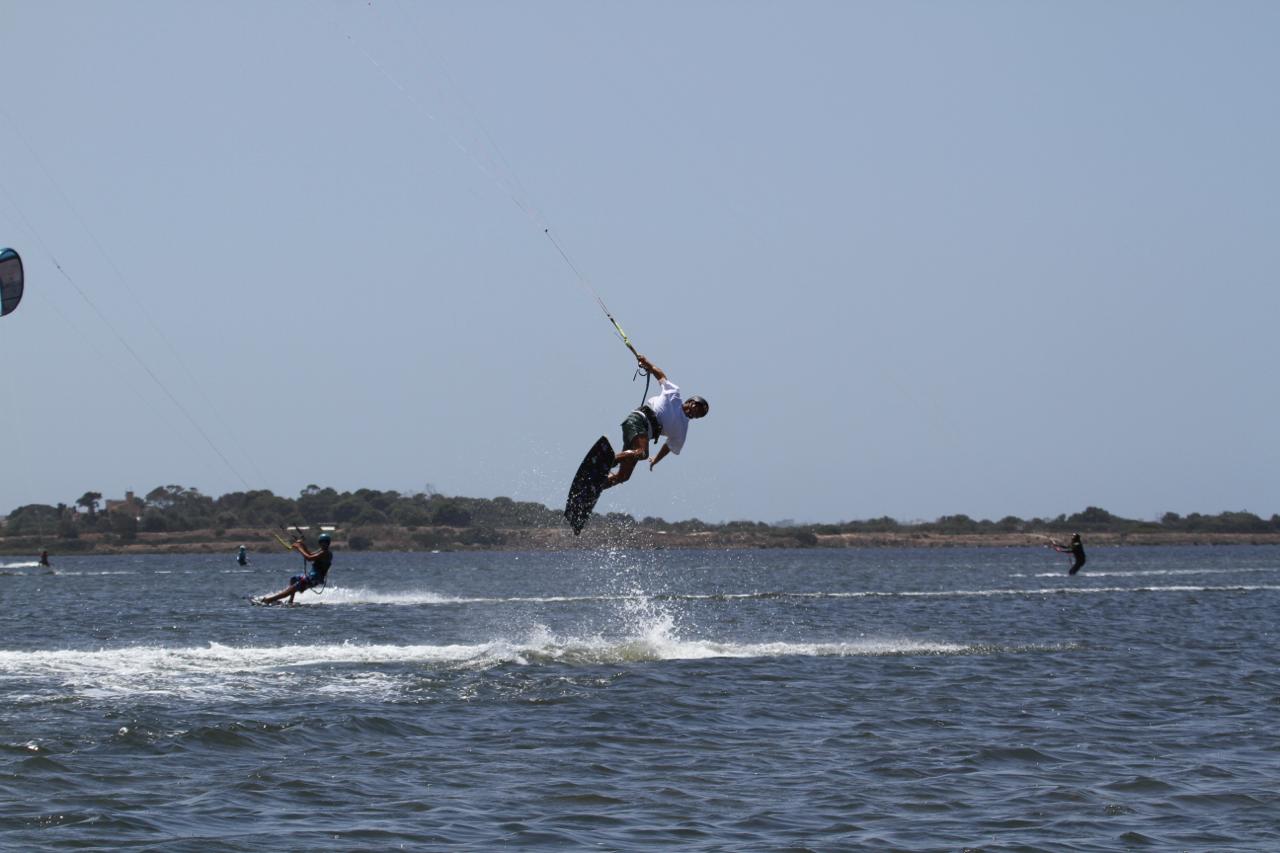 Freestyle jump sullo Stagnone