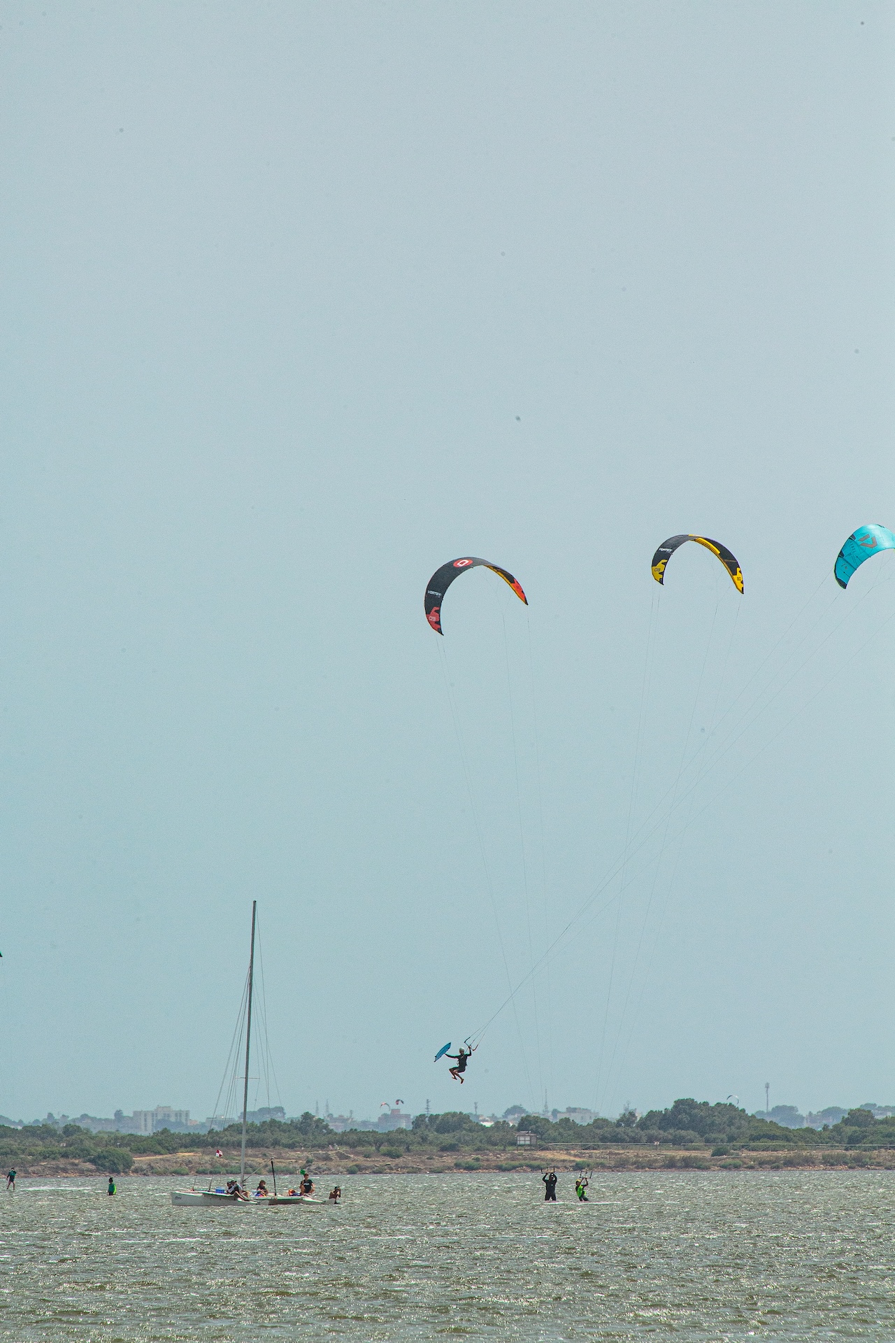 Big air durante le gare dello Stagnone Kite Games 2026